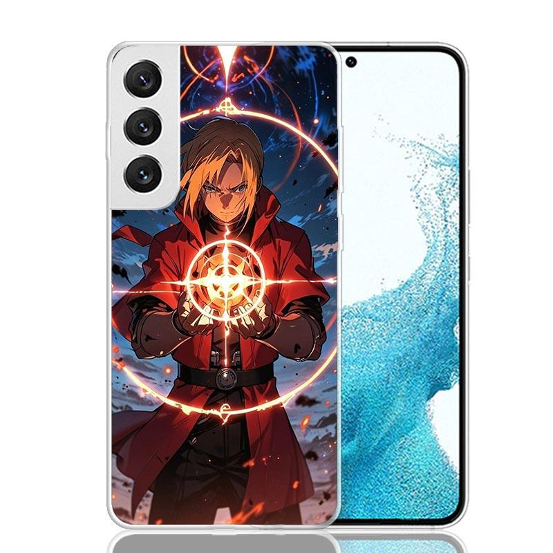 Anime F-ullmetal A-Alchemist Phone Case For Samsung Galaxy S26 S25 Edge S24 S23 FE S22 Ultra S21 Plus S20 + Fundas Cover Coque G