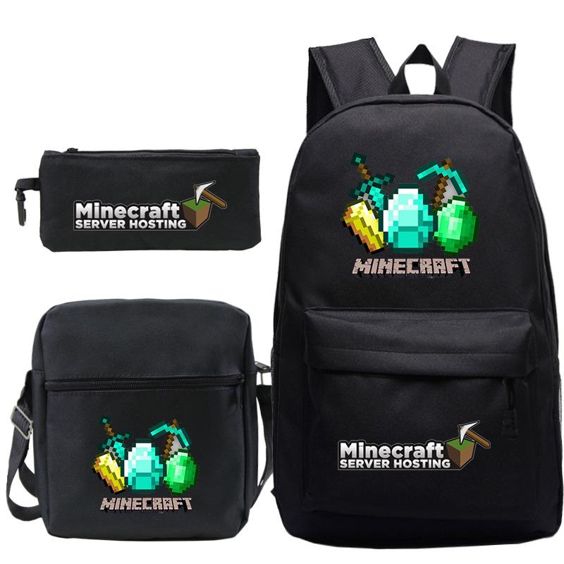 Primary And Secondary School Students Casual Schoolbag Game Merchandise Backpack Set