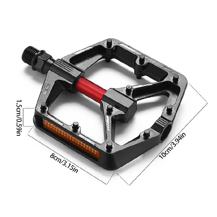 Aluminiumlegeringar Cykelpedaler Effektiva Cykelpedaler Multityp Cyklar Pedaler för Smidig och Säker Cykling