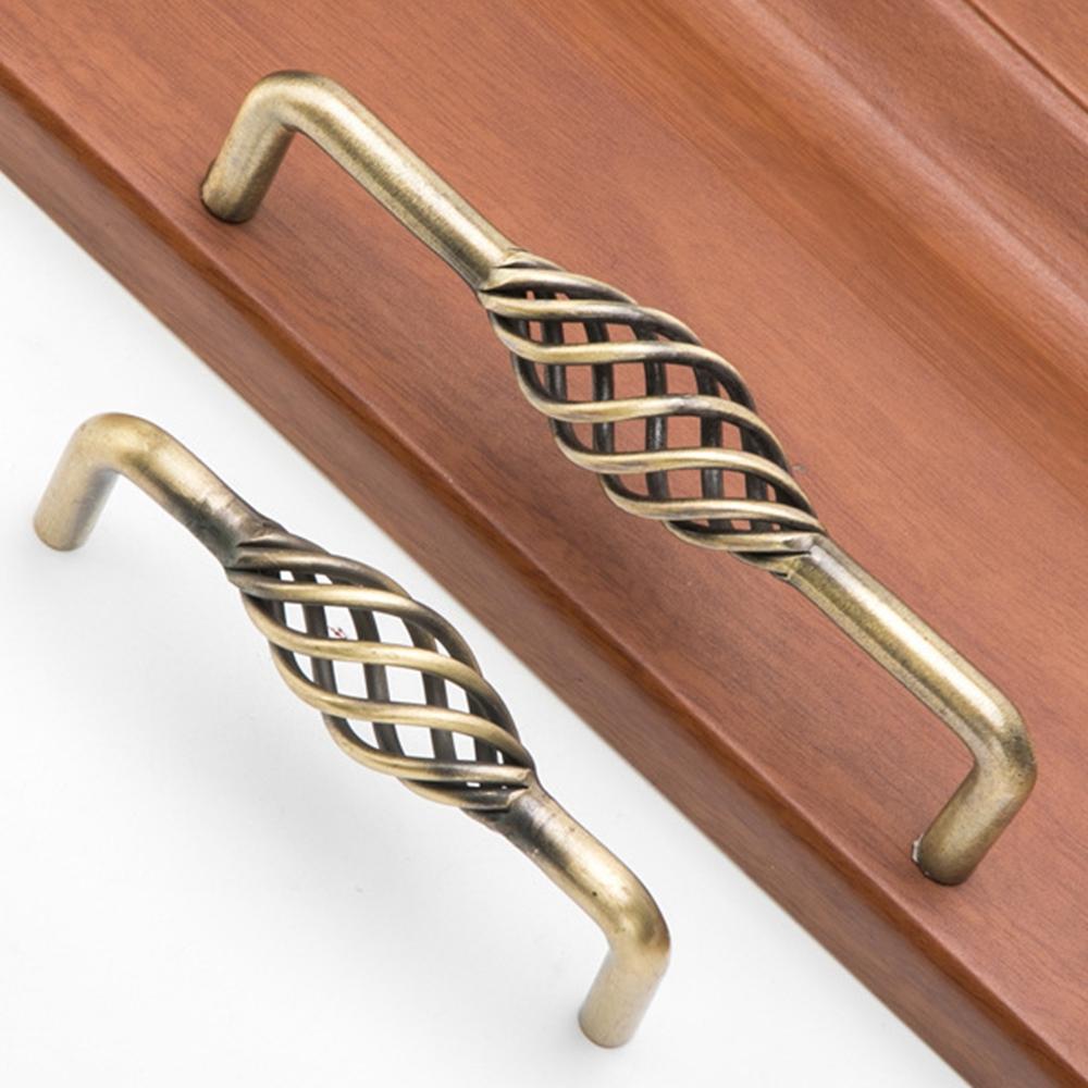 With Screws Home Hardware Wardrobe Furniture Handles Cabinet Pullers Door Knob Drawer Knobs