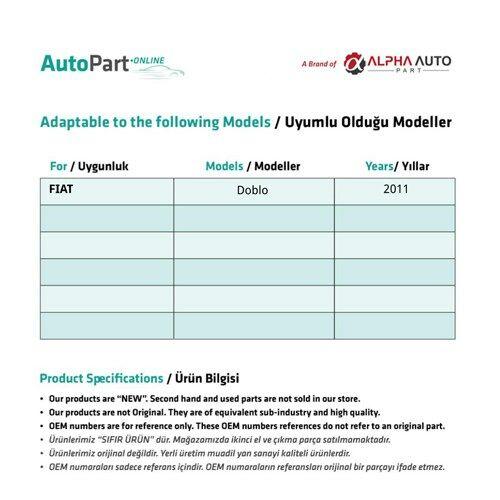 Windshield Repair Kit for Fiat Doblo-Right-Left-SET