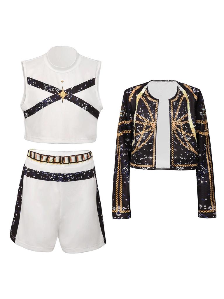 K-pop Demon Hunter Girl Group Stage Costume Performance Outfit