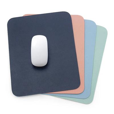 Suni Deri Mouse Pad Düz Renk Basit Moda Ofis Mouse Pad Ev Ofis Öğrenciler