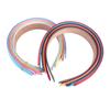 1/2pcs Plain 3CM Wide Satin Headband Girls Fabric Covered Resin Hairbands Plastic Hair Hoop Kids Elastic Bands Hair Accessories