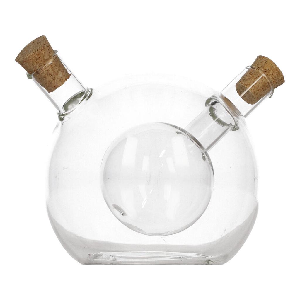 2 In 1 Glass Bottle For Oil And Vinegar 480 Ml