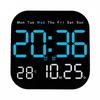 Same Screen Display LED Wall Clock Day Countdown Function