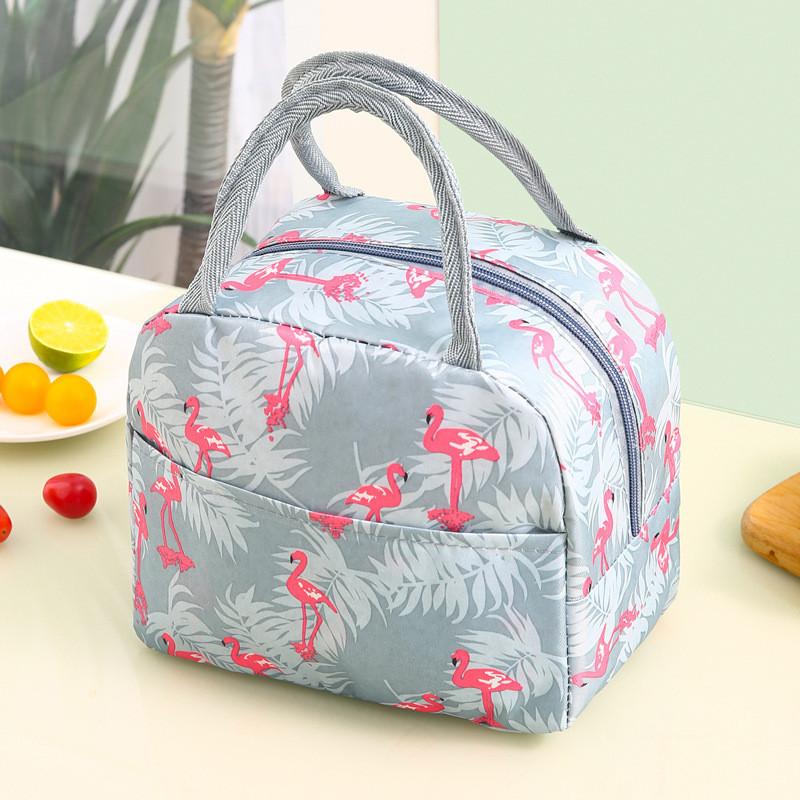 Box Lunch Handbag Insulated Bento With Aluminum Foil Thickened Bag By Hand Gift