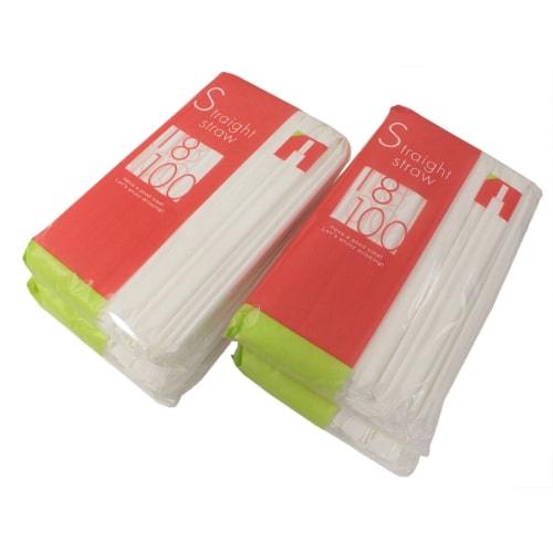 Shinwa Straws, Individually Wrapped, 100 Straws Per Bag, 400 Straws Per Bag