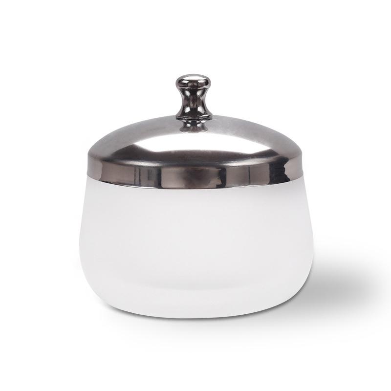 Dish Glass Liquid Powder Container Glitter Pigment Holder Cups