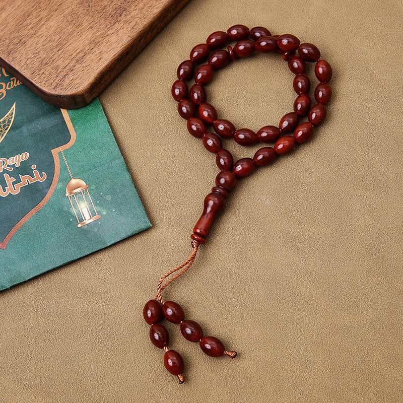 Islamic 33-Bead Tasbih Muslim Prayer Rosary