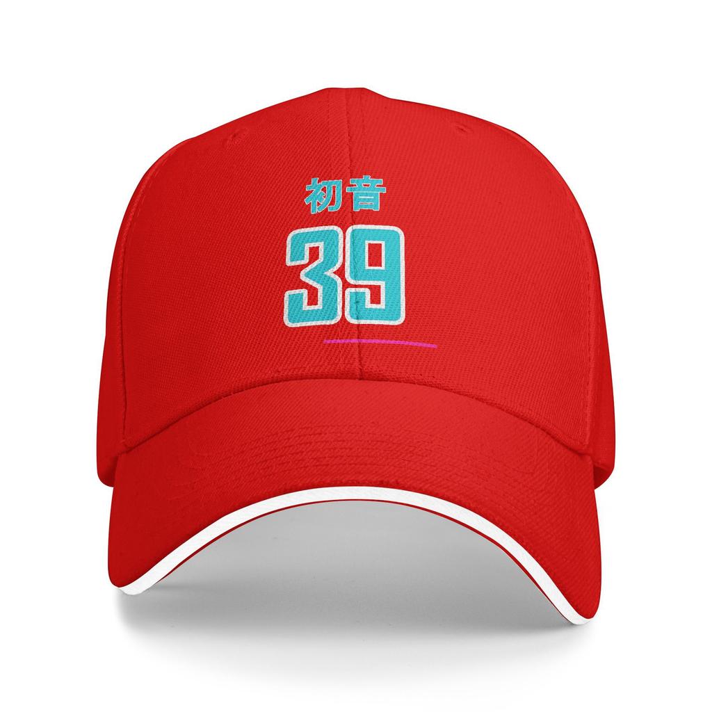 New Design Baseball Caps Miku Jersey Hatsune Miku Wear For Unisex Women Trucker Cap Retro  Sun Cap Gift