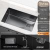 TLXT Thickened 304 Nano Stainless Steel Kitchen Sink