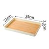 JINMEILI Rectangular Melamine Serving Tray