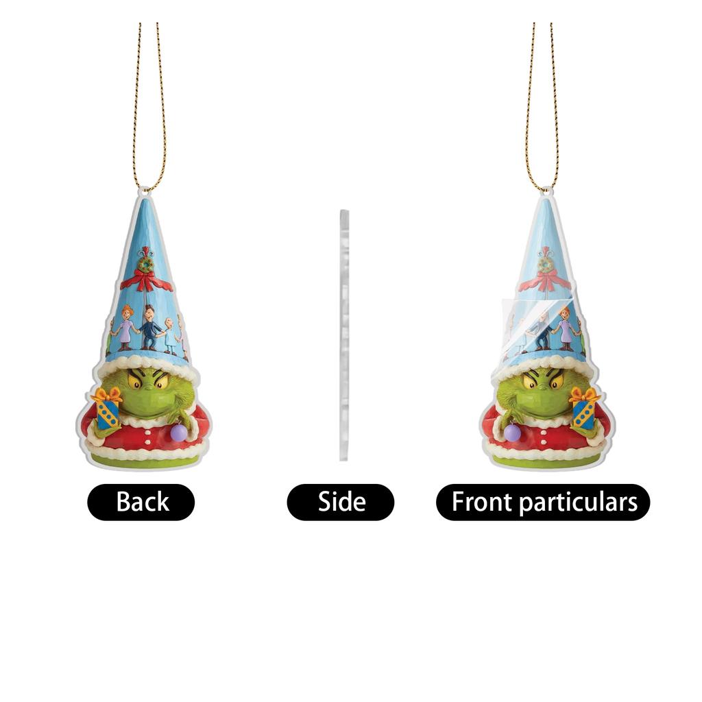 2D Acrylic Christmas Tree Ornaments And Pendants - Perfect Christmas Home Decor And Gifts