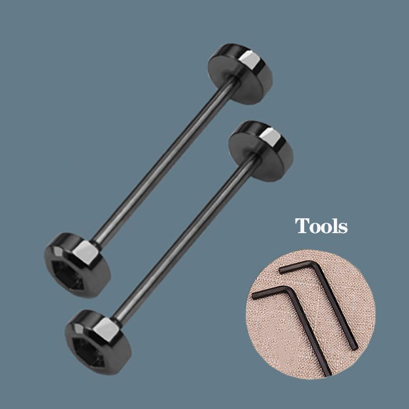 

Watchband Shaft Connecting Rod Lug Screw Tube Rod Link Kit Replacement Versace 24mm Watch Steel Strap Joint Accessory with Tools 24mm чорний