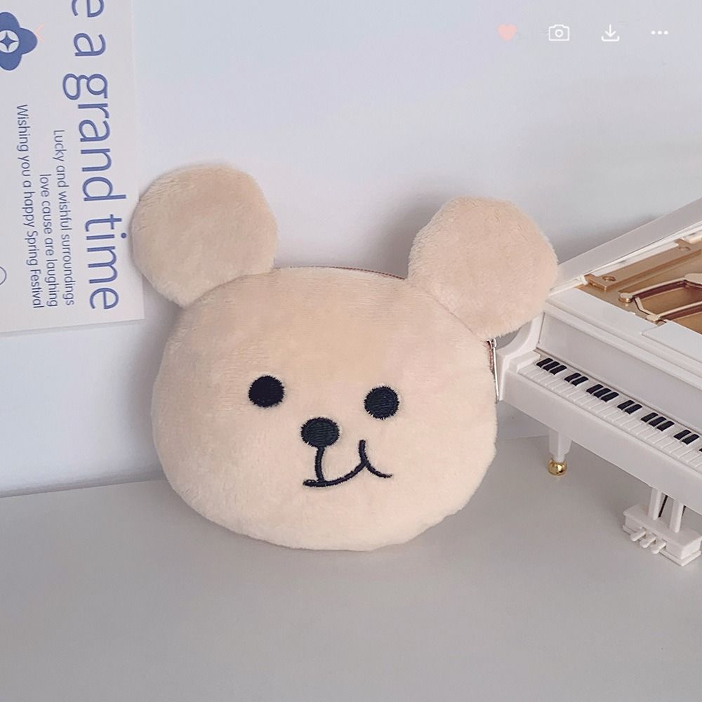 

2 шт. Игрушка Подарок Мини-кошелек Брелок Сумка для хранения Прочный Медведь Монета Кошелек Студент