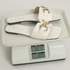 Plus Size Casual Flat Sandals with Metal Buckles Are New Summer Wear with One-line Beach Shoes