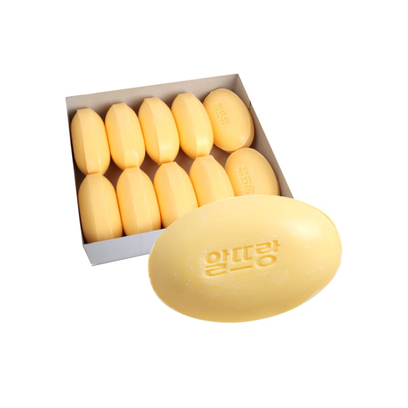 Yellow Washing Soap (130g X 10) / For commercial use.