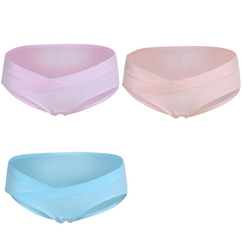3 stk Dame Under Magen Maternitetstruse Graviditet Etter fødsel Maternitetsundertøy Multipakke Lav midje Undertøy