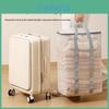 Transparent Clothes Storage Bag With Reinforced Handles For Bedroom Organization And Moving