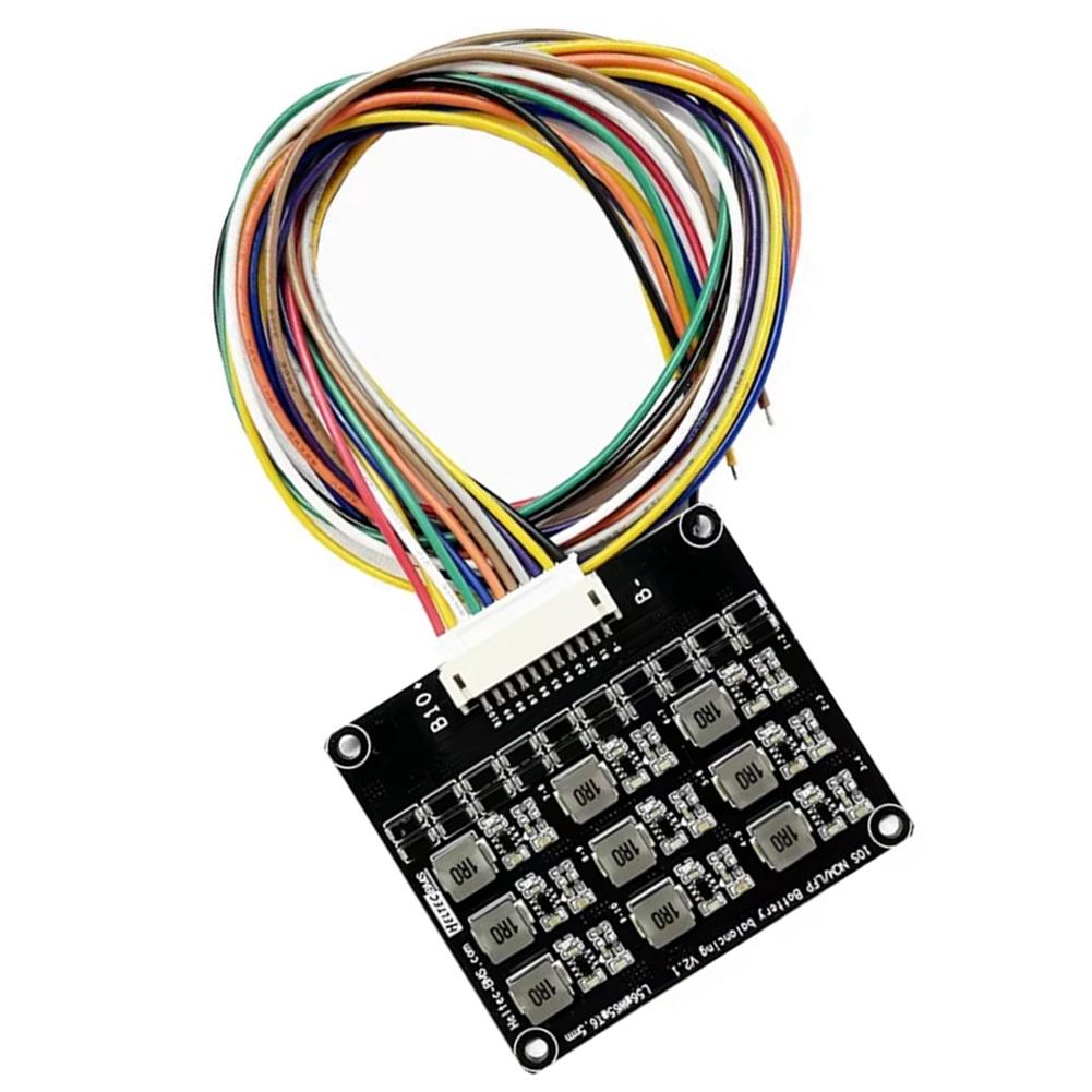 

A72U 1.2A Lifepo4 Lipo Li- Lithium Battery Energy Transfer Equalizer Inductive Version BMS 10S Active Balancer Board чорний