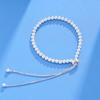925 Silver Bead Bracelets for Women Minimalism Casual Versatile Adjustable Bead Bracelet Daily Wearing Jewelry Gifts