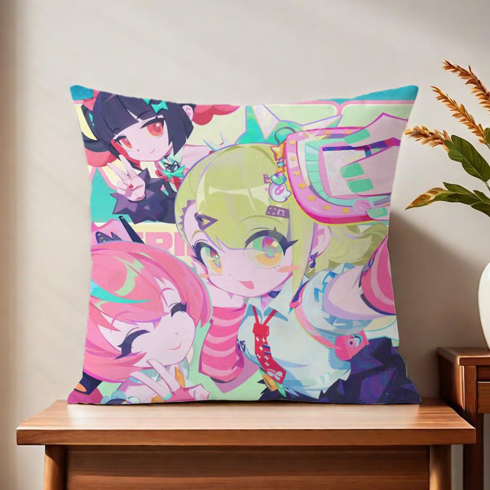 Game ZZZ Angels of Delusion cushion cover For Pillow Printing Sofa Decoration Home Car Room Coffee Shop Office Nordic Simplicity