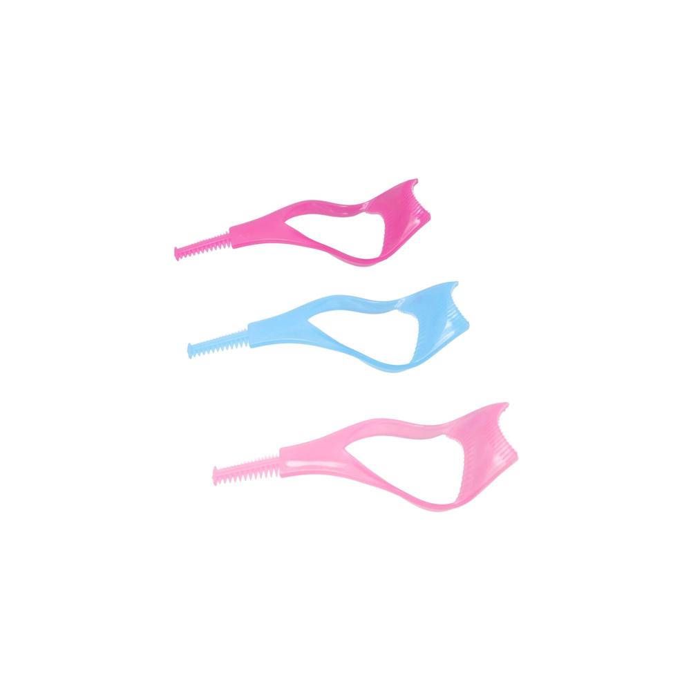 3 In 1 Mascara Shield Guard Plastic Eyelash Comb Beauty Eyelash Tools  Cosmetic