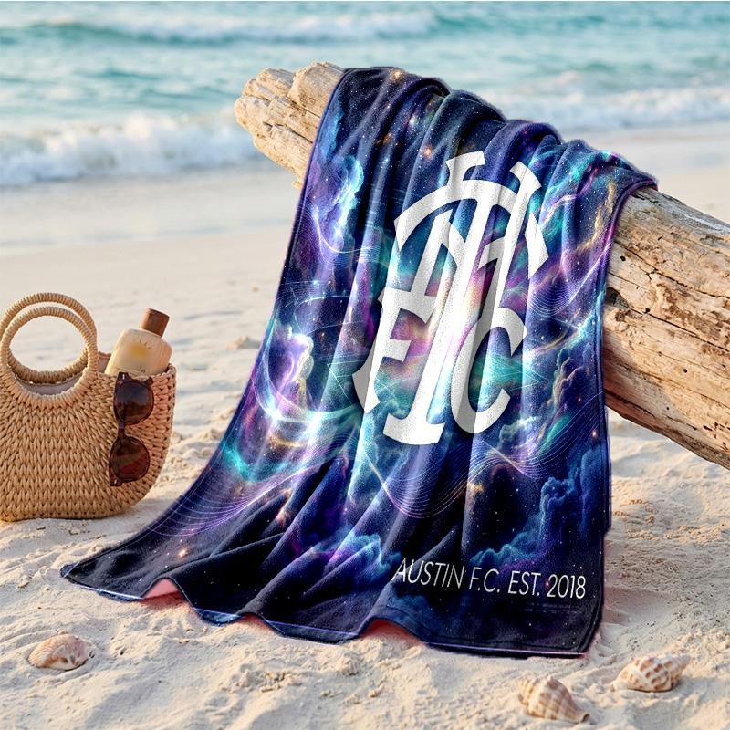 Tottenham Hotspur Print Microfiber Beach Towel Quick Dry Absorbent Large Towel For Beach Swimming Travel
