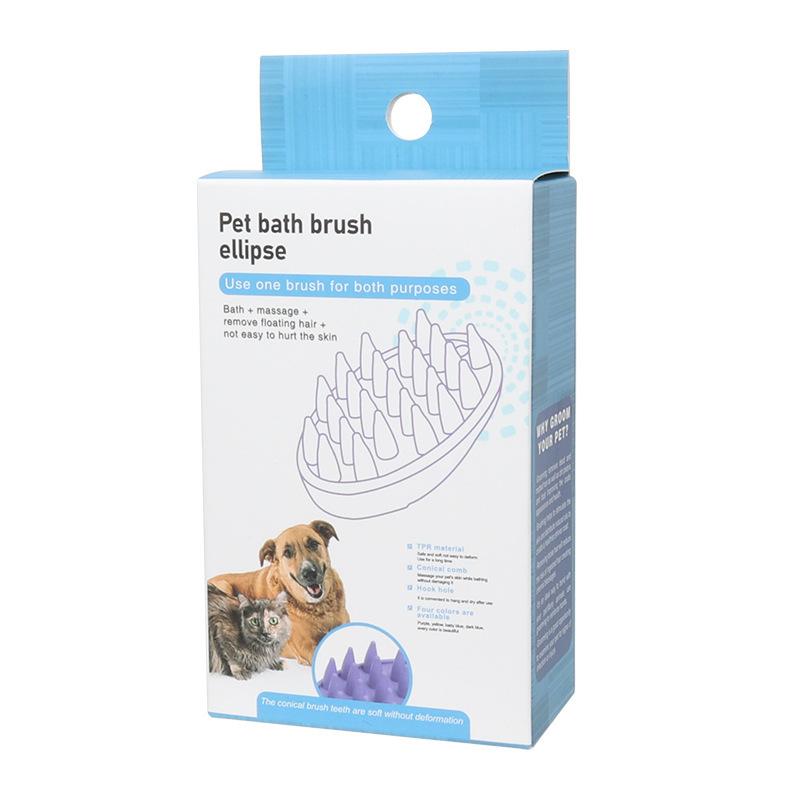 Cat Dog Grooming Massage Brush Pet Universal Bath Bath, Pet Cleaning Bath Brush