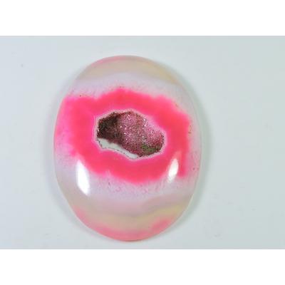 43x58 MM Barvený Solární Druzy Oválný Tvar Křišťálový Plátek Kabošon Volný Drahokam SK-1529