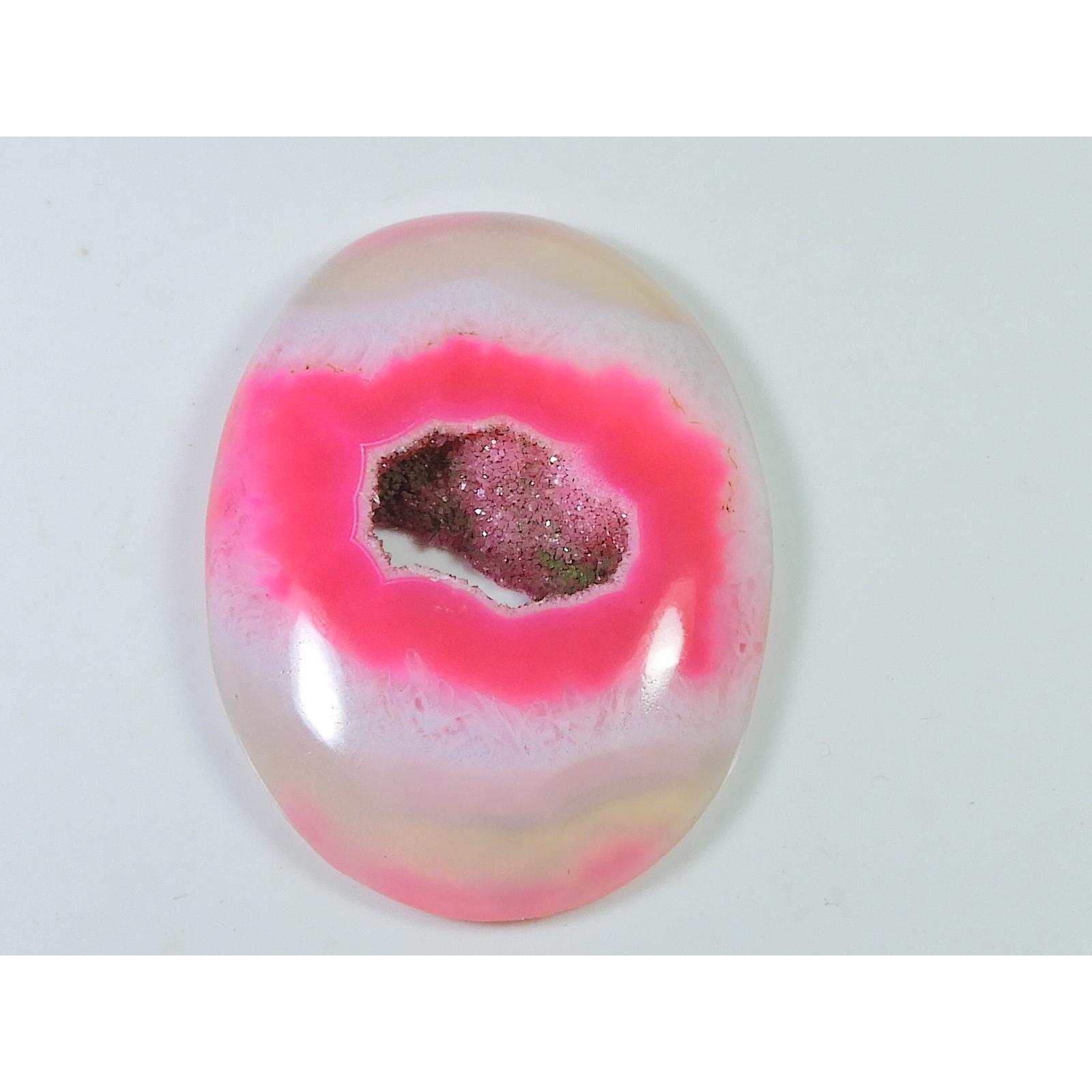 

43X58 MM Dyed Solar Druzy Oval Shape Crytsal Slice Cabochon Loose Gemstone SK-1529