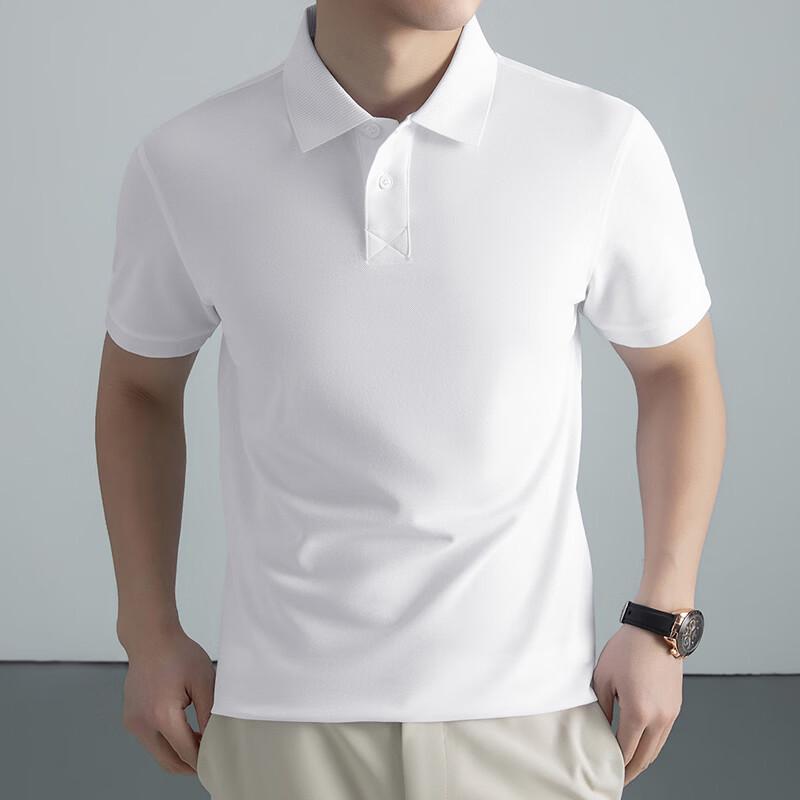 Firstview Men s Summer Cool-Touch Jacquard Polo Shirt 4XL
