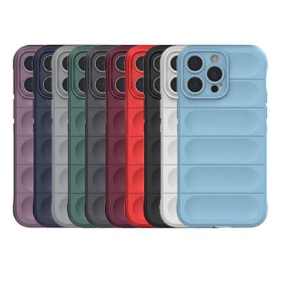 Para iPhone 16 Pro Funda Cubierta para iPhone 16 Pro Max Carcasa Nuevo Parachoques para Teléfono Armadura Trasera Funda Suave de Silicona TPU para iPhone 16 Plus