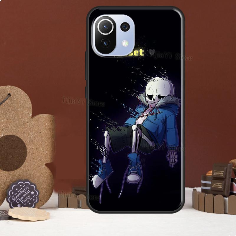 Undertale Sans Doggo Funda For POCO F5 X3 X4 X5 Pro F4 GT C40 F3 Case For Xiaomi 11T 12T Pro 12 X 13 Lite Cover