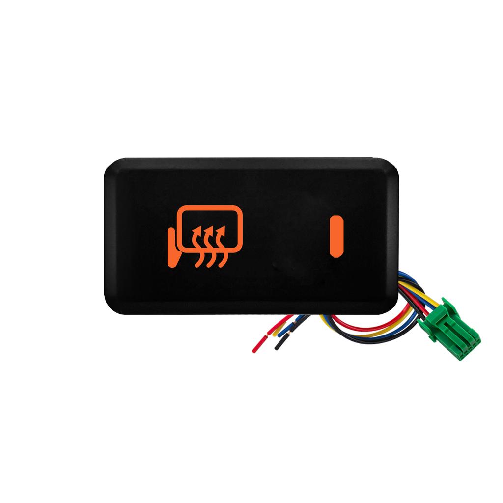 Universal Car Push Switch Button DRL Fog Light Power Fan Heating Radar Music for Toyota Land Cruiser LC100 4700 4500 LX470 Prado