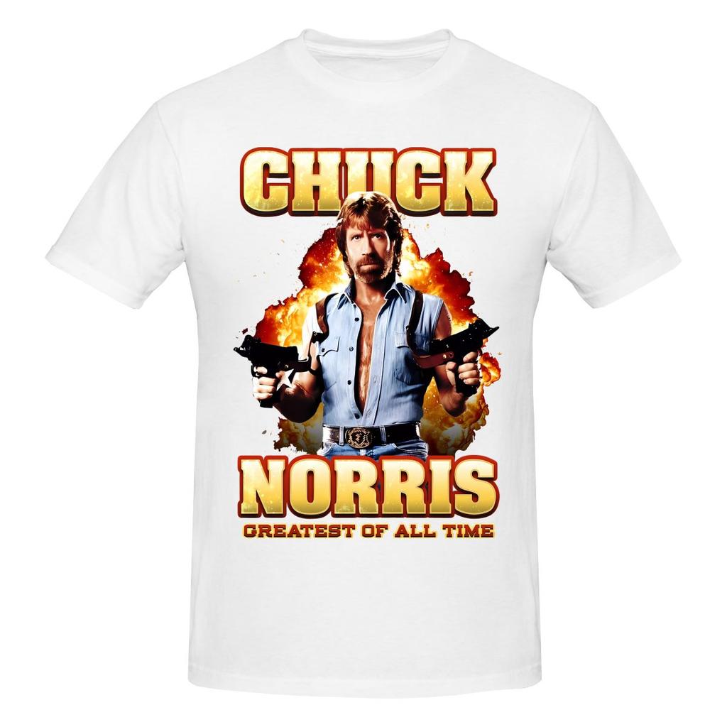 Funny Chuck Norris Greatest Of All Time Unisexs Printed Tshirt Unisex T Shirthip Hop