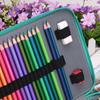 5 Layer Colored Lead Pencils Storage Bag 200 Holes Student Pen Case  School Supplies