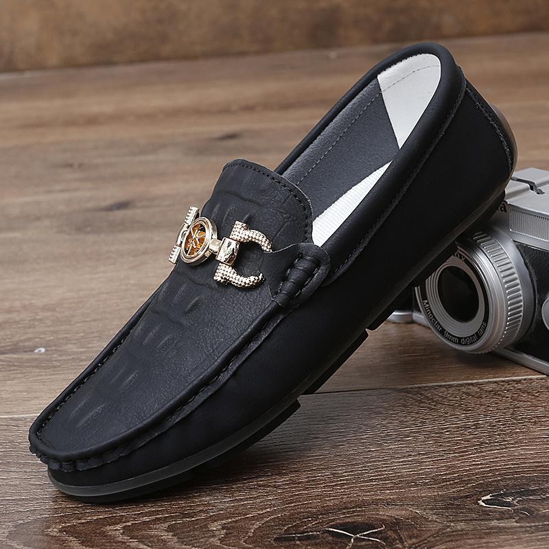 

Белые мужские мокасины из искусственной кожи с квадратным носком, деловые мужские повседневные туфли, обувь ручной работы, размер 38-47, мужская обувь 13 чёрный