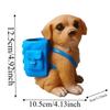 Waterproof Dog-Shaped Pencil Cup Resin Stationery Storage Box Makeup Brush Holder  Students
