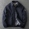 Frühling Lässig Einfarbig Mode Slim Bomberjacke Herren Übermantel Baseballjacken Herren Herbst Business Klassiker Oberbekleidung Mäntel