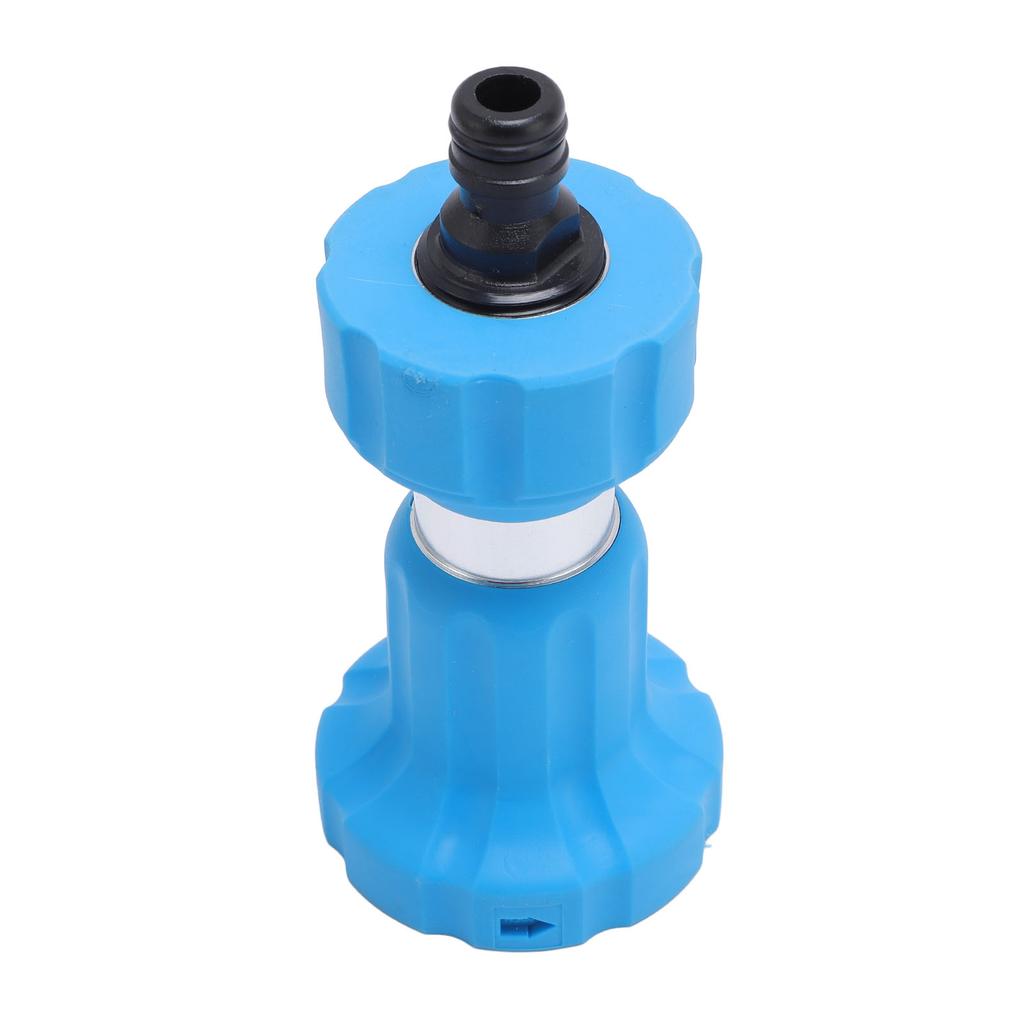 Garden Hose Nozzle Stainless Steel Fireman Style Heavy Duty Hose Nozzle Sprayer for Plants Watering