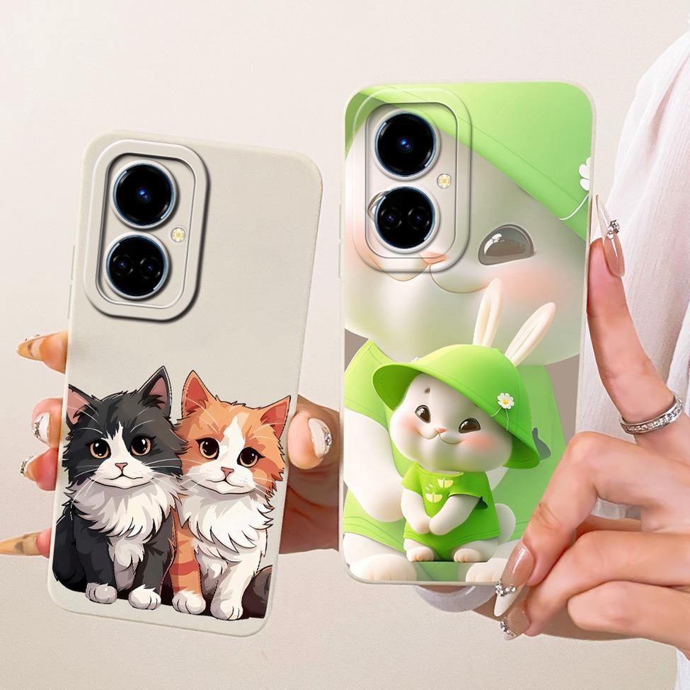 For Tecno Camon 19 CI6n Casing Fashion Cartoon Cute Funny Painted Silicone Phone Case For Tecno Camon 19 Pro Cover CI8 CI8n