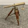 33 Cm Nautical Design Brass Spyglass Telescope With Wooden Tripod Marine Scope
