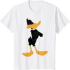 Kinder Looney Tunes Daffy Duck Arme verschränkt Porträt T-Shirt