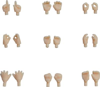 Sada dílů zápěstí Nendoroid Doll - druhotná prodejní část [mandlové mléko]