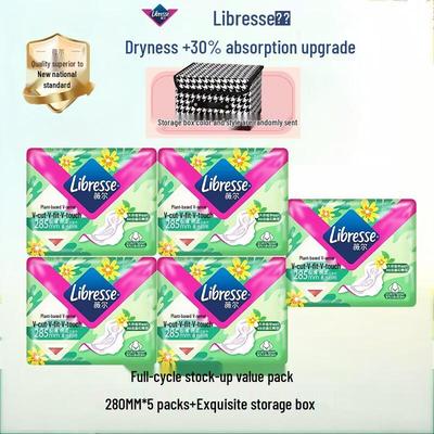 Serviettes quotidiennes Whisper Botanical V-Feel Flux abondant