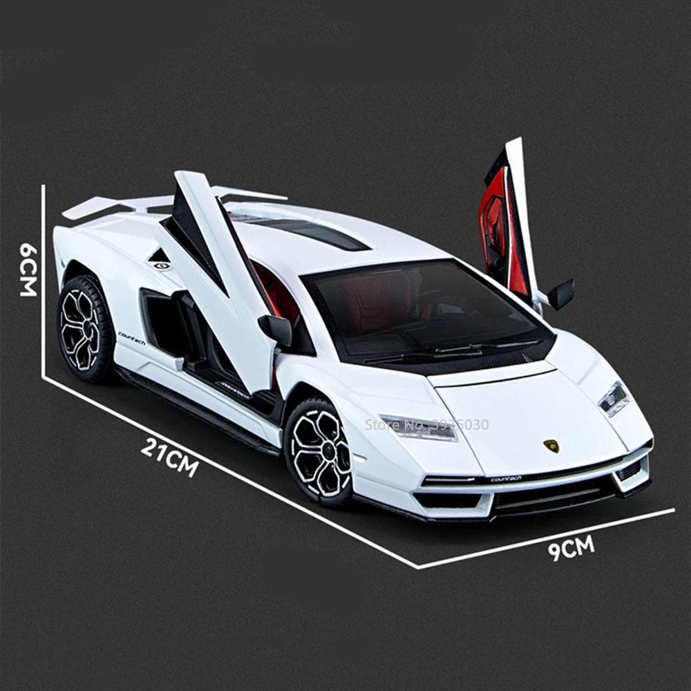 1/24 Lamborghini Countach LPI800-4 сплав спортивная модель автомобиля литая игрушечная — фото 10