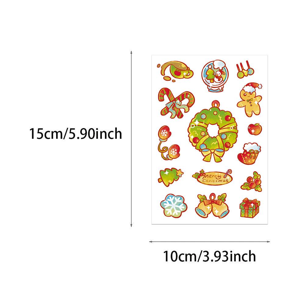 8-Sheet Festival Planner Cartoon Stickers Set - Fun & Personalized Collage Decals