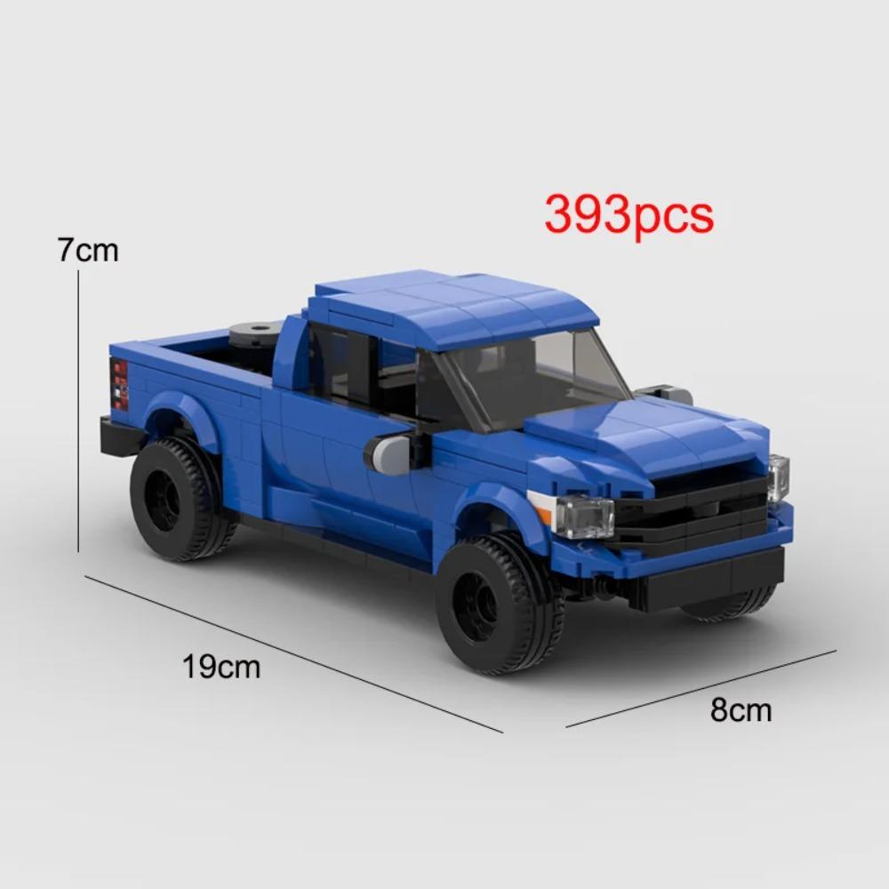 MOC SUV Městské Auto Závodník Klasické Terénní Stavebnice Cihla Závodní Super Technika Kreativní Garáž DIY Sada